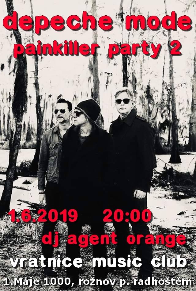 Plagát akcie: Depeche Mode Painkiller Party 2