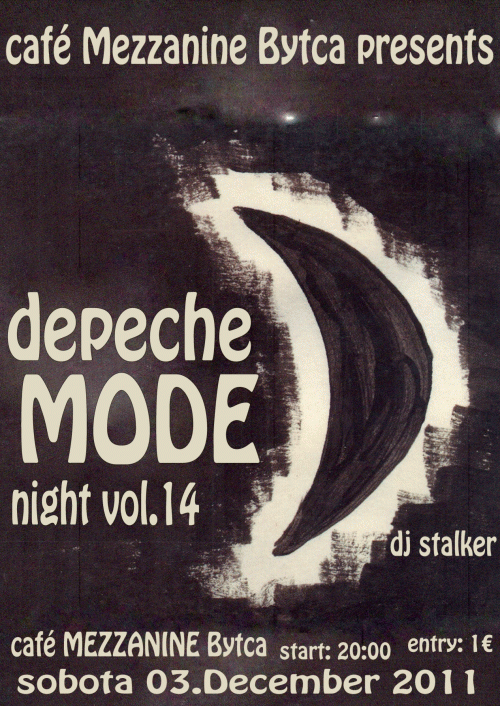 Plagát: Depeche Mode Night vol.14