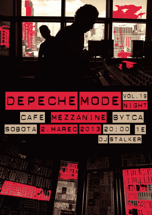 Plagát akcie: Depeche Mode Night vol.19