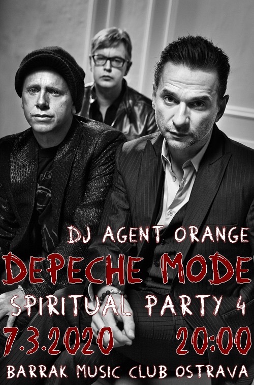 Plagát akcie: Depeche Mode Spiritual party 4