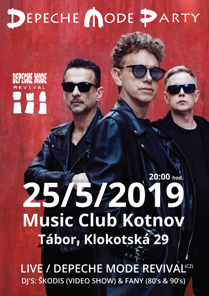 Plagát akcie: Depeche Mode Party