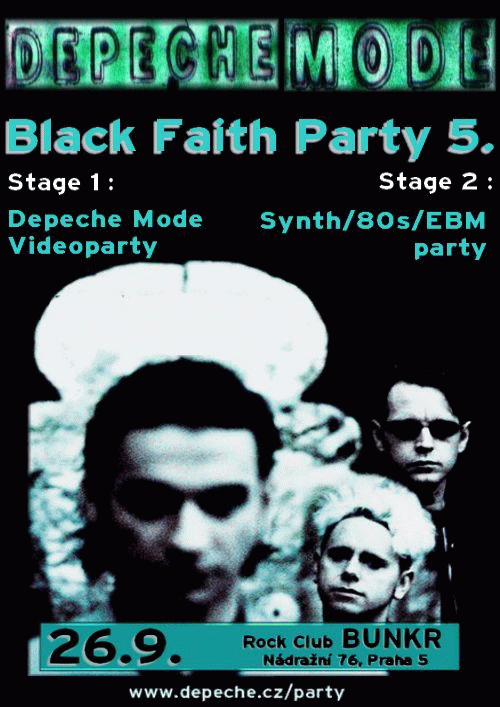 Plagát akcie: Black Faith Party 5