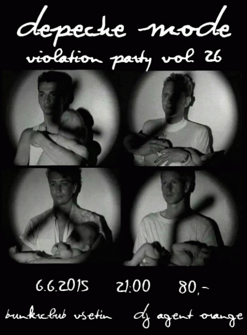 Plagát akcie: Depeche Mode Violation party vol.26