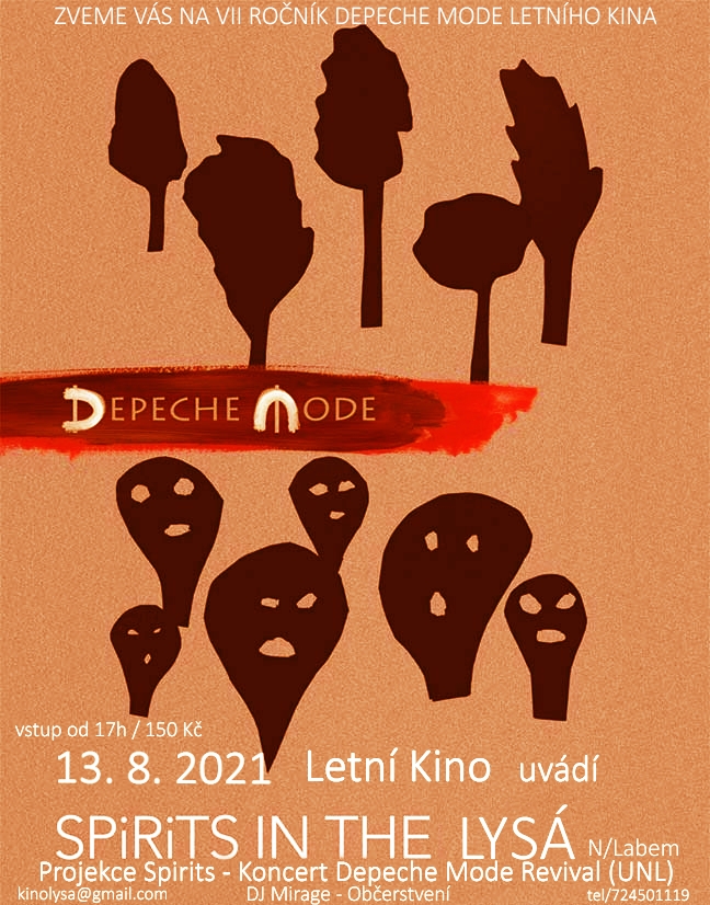 Plagát: Depeche Mode Live in SPIRIT Party