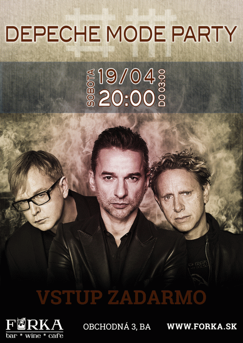 Plagát: Depeche Mode Video Party