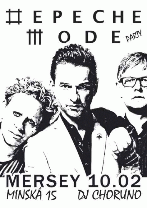 Plagát: Depeche Mode party