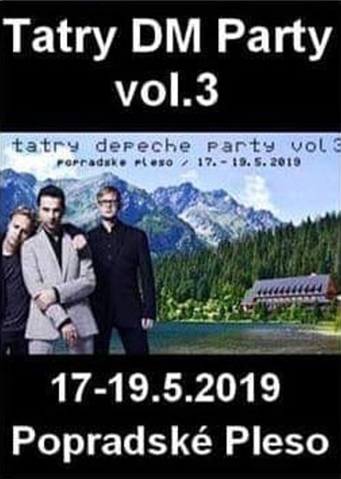 Plagát akcie: Depeche Mode Party