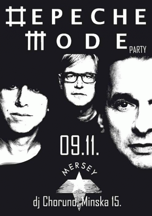 Plagát: Depeche Mode Party