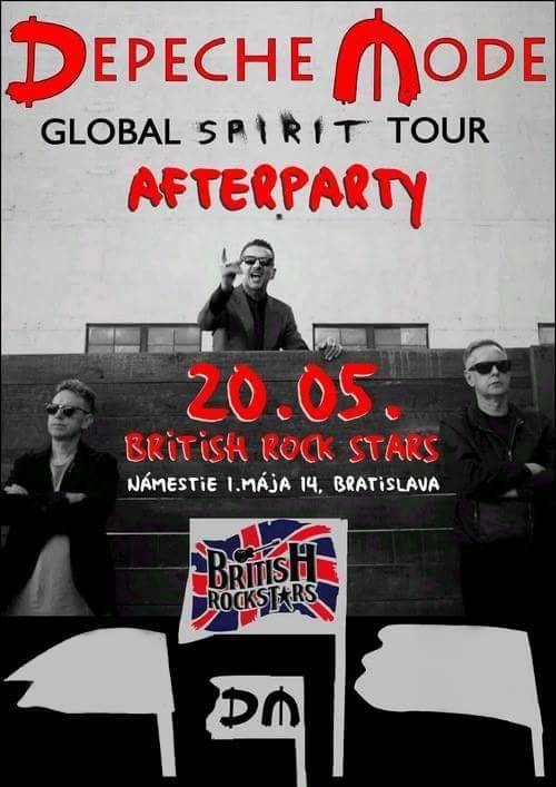 Plagát: Depeche Mode Afterparty