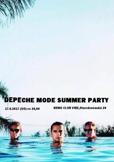 Plagát: Depeche Mode Summer Party