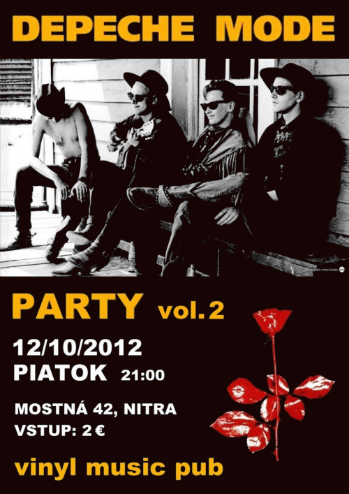 Plagát akcie: Depeche Mode Party vol.2