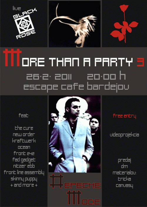 Plagát akcie: More Than A Party 3