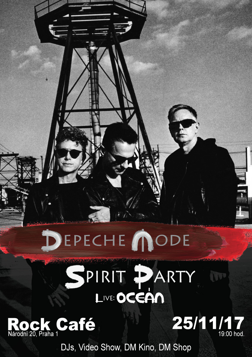 Plagát akcie: Depeche Mode Spirit Party