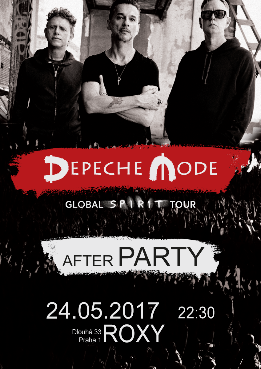 Plagát akcie: Depeche Mode Global Spirit Tour - Official After Party