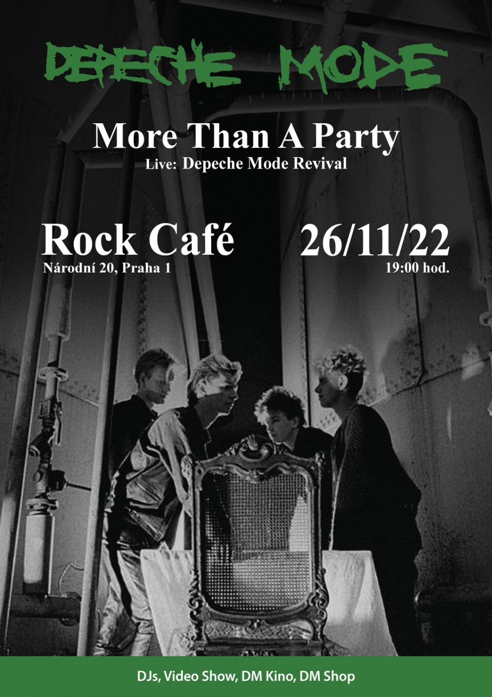 Plagát akcie: Depeche Mode More Than A Party