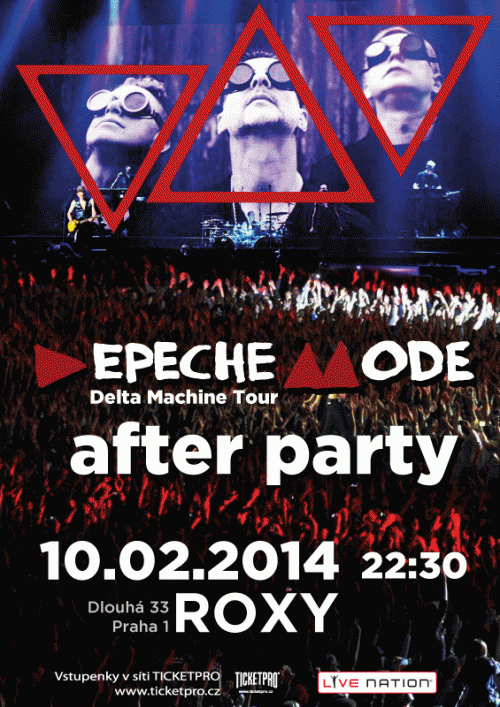 Plagát akcie: Oficiálna Depeche Mode After Party