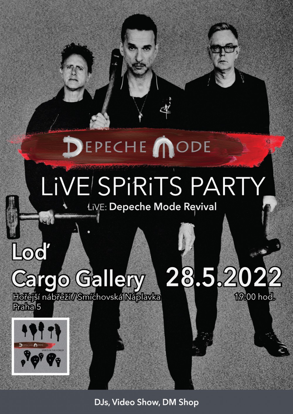 Plagát: Depeche Mode LiVE SPiRiTS Party