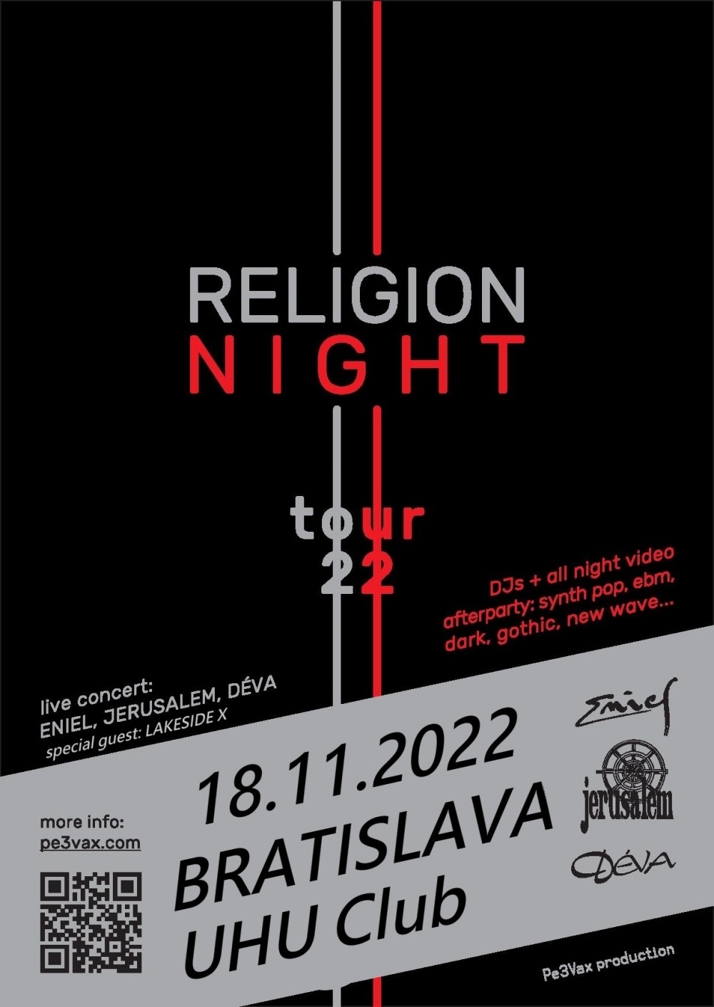 Plagát: Religion Night Tour