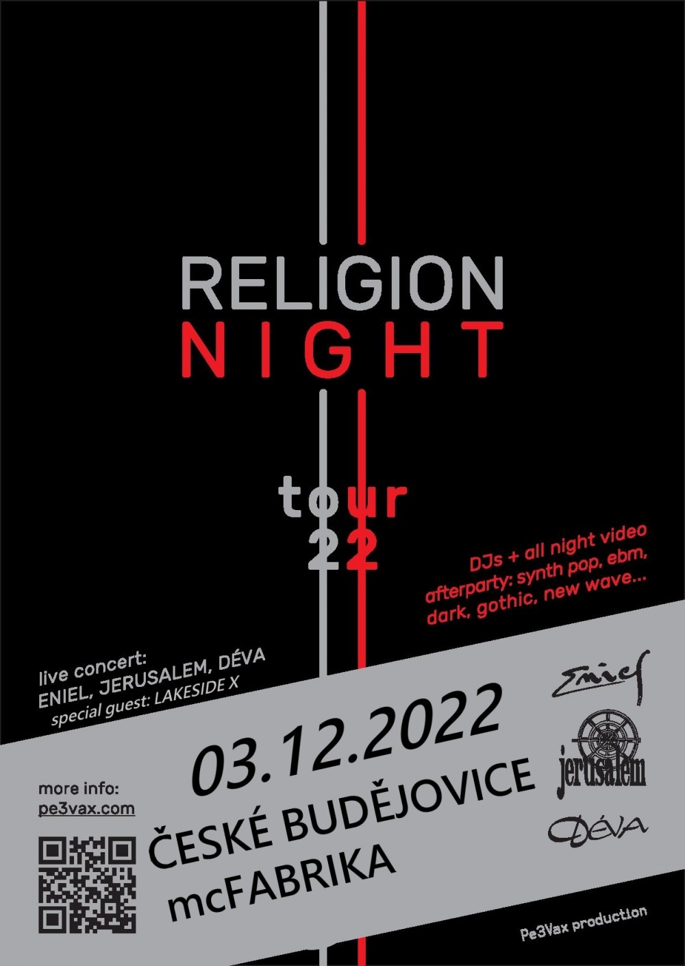 České Budějovice: Religion Night Tour