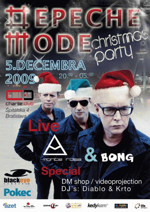 Plagát akcie: Sounds Of The Universe Christmas Party