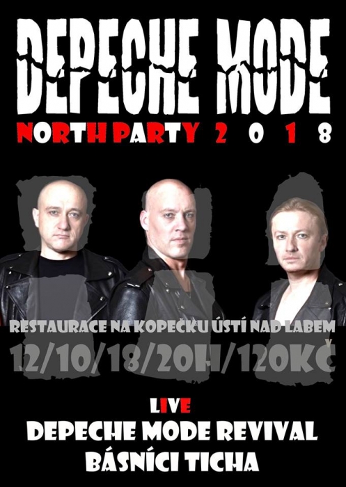 Plagát akcie: Depeche Mode NORTH PARTY 2018