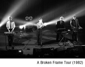 A Broken Frame Tour (1982)